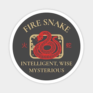 Snake Chinese Zodiac Magnet